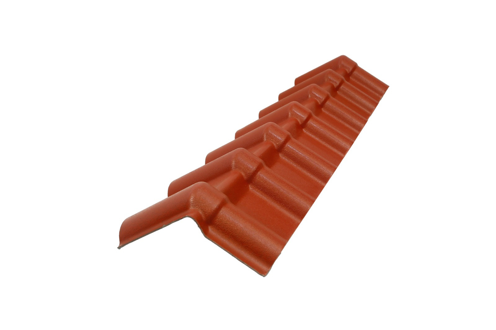 კედლის კიდის ხუფი WALL FLASHING RIDGE (წითელი) — კერამიკული კრამიტი